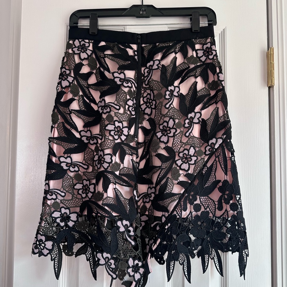 Self-Portrait Nina Mini Skirt Size 6 - Never Worn perfect condition- NWTS - Picture 11 of 14